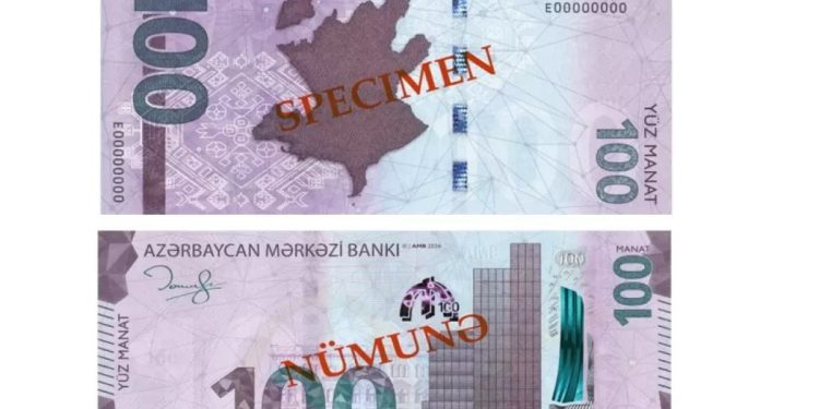 Azərbaycanda yenilənmiş 100 manatlıq əskinas dövriyyəyə buraxıldı – Nələr dəyişib?