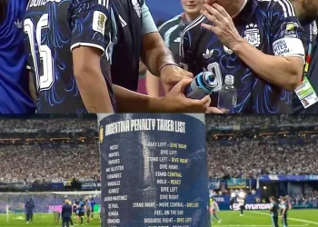 İngiltərənin “gizli planı” ifşa oldu: Argentina futbolçuları qapıçının su qabını ələ keçirdi