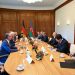 Prezident İlham Əliyev Almaniya Prezidenti ilə geniş tərkibdə görüş keçirib