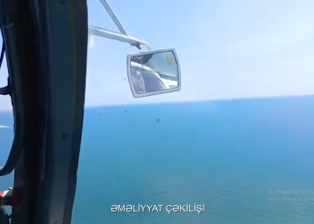 Dənizdə batan 18 yaşlı qızın axtarışlarına helikopter cəlb olundu