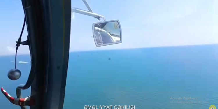 Dənizdə batan 18 yaşlı qızın axtarışlarına helikopter cəlb olundu