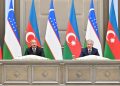 Azərbaycan və Özbəkistan prezidentləri mətbuata bəyanatlarla çıxış ediblər
