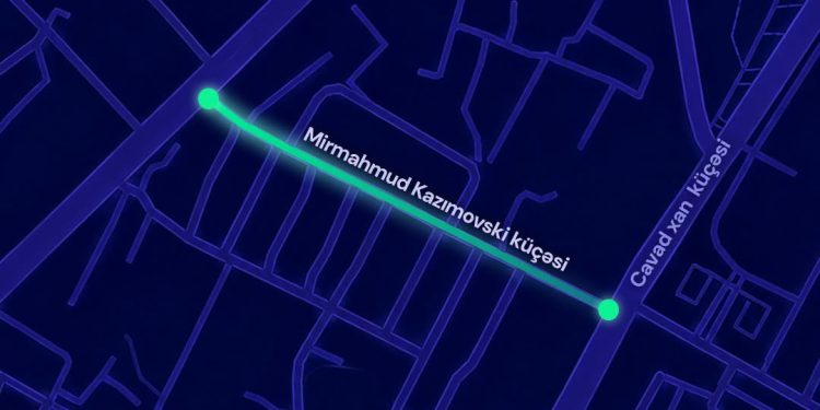 Bakıda bu küçədə nəqliyyatın hərəkəti məhdudlaşdırılacaq