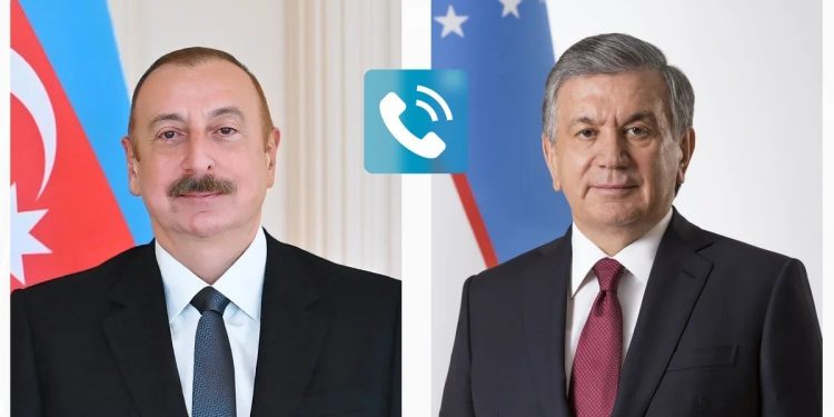 Prezident İlham Əliyev Şavkat Mirziyoyevi Özbəkistanın müstəqilliyinin 35 illiyi münasibətilə təbrik edib