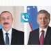 Prezident İlham Əliyev Şavkat Mirziyoyevi Özbəkistanın müstəqilliyinin 35 illiyi münasibətilə təbrik edib