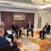 Prezident İlham Əliyev və Nikol Paşinyan arasında görüş başlayıb