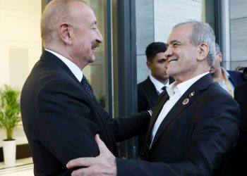 Bişkekdə Prezident İlham Əliyev və Məsud Pezeşkianın görüşü olub – FOTO