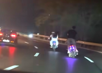 Bakıda avtoxuliqanlıq edən moped sürücüsü 15 sutka həbs edilib – FOTO