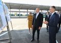 Prezident İlham Əliyev Naxçıvanda elektrik mühərrikli yeni avtobuslara baxıb, dəmir yolu infrastrukturunda aparılan yenidənqurma işləri ilə tanış olub