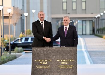 Yeni Daşkənd şəhərində “Azərbaycan” parkının təməli qoyulub