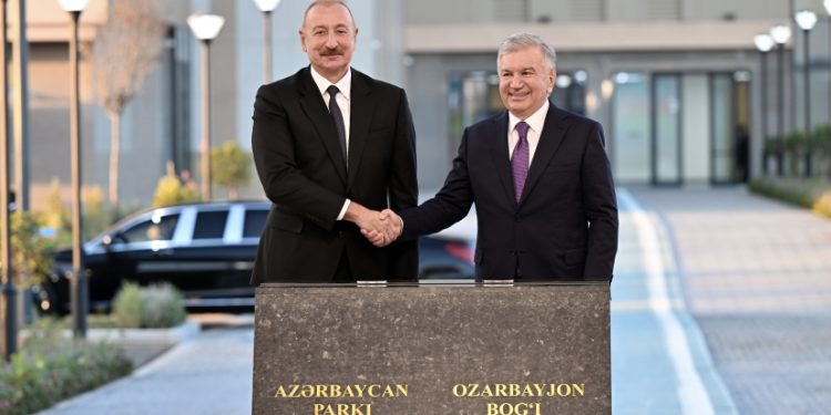 Yeni Daşkənd şəhərində “Azərbaycan” parkının təməli qoyulub