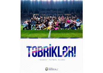 Prezident İlham Əliyev “Sabah” futbol klubunu təbrik edib