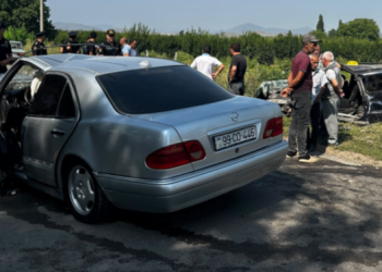 Qazaxda ağır qəza: 3 nəfər öldü, 1 nəfər yaralandı – FOTO