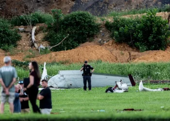 ABŞ-da təyyarə polis helikopterinə çırpıldı: pilot öldü