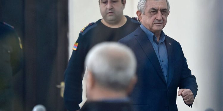 Ermənistanın sabiq prezidenti Serj Sarqsyana ölkədən çıxış qadağan edilib