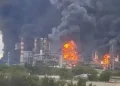 Ukrayna Ufa şəhərindəki neft emalı zavodunu vurub