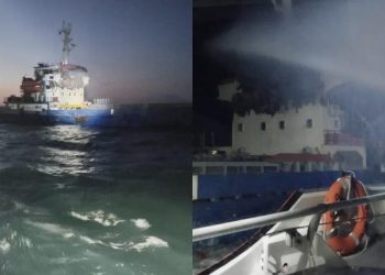 Qara dənizdə Azərbaycan vətəndaşlarının olduğu yük gəmisi dron hücumuna məruz qalıb