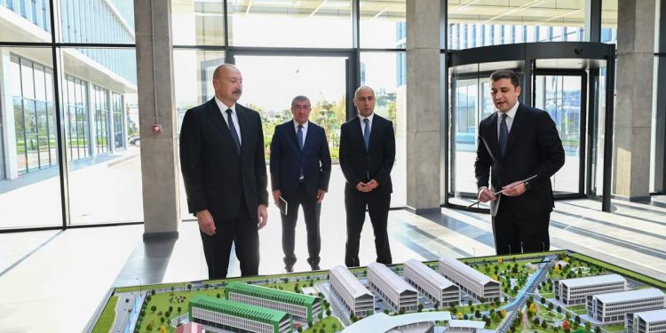 Prezident İlham Əliyev “SABAH.city” innovasiya şəhərciyinin açılışında iştirak edib – FOTO