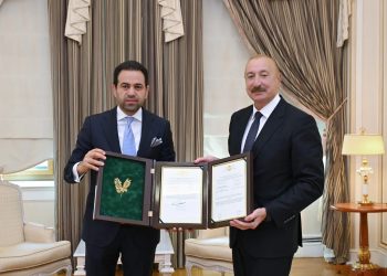 Prezident İlham Əliyev Müsəlman Ağsaqqalları Şurasının baş katibini qəbul edib – FOTO