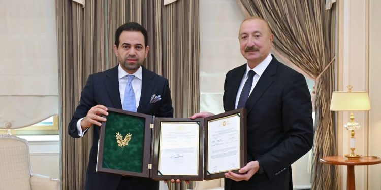 Prezident İlham Əliyev Müsəlman Ağsaqqalları Şurasının baş katibini qəbul edib – FOTO