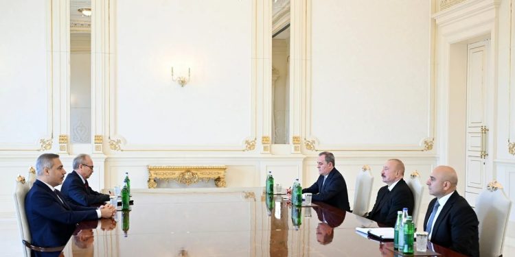 Prezident İlham Əliyev Hakan Fidanı qəbul edib – FOTO