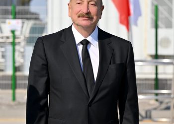 Prezident İlham Əliyev Qobustanda 100 MVt gücündə Günəş Elektrik Stansiyasının açılışında iştirak edib – FOTO