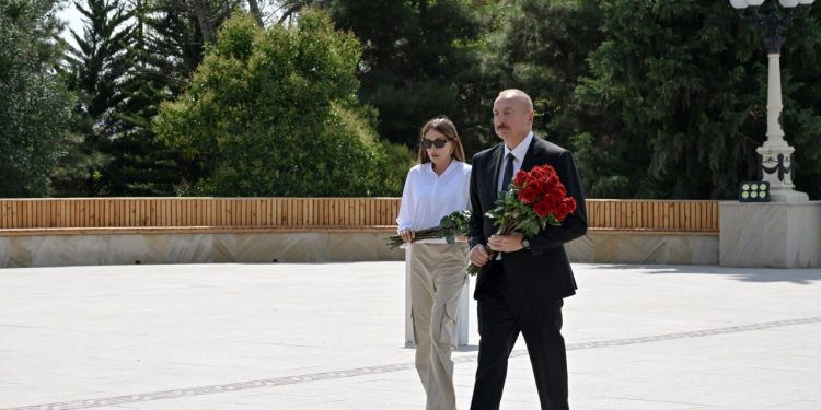 Prezident İlham Əliyev və birinci xanım Mehriban Əliyeva Şamaxıya səfər ediblər