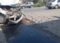 Salyanda zəncirvari qəza: 5 nəfər xəsarət alıb