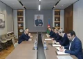 Ceyhun Bayramov ATƏT PA Prezidenti ilə görüşüb