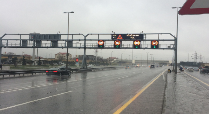 Zığ dairəsi-Hava Limanı yolunda sürət həddi bərpa edilib