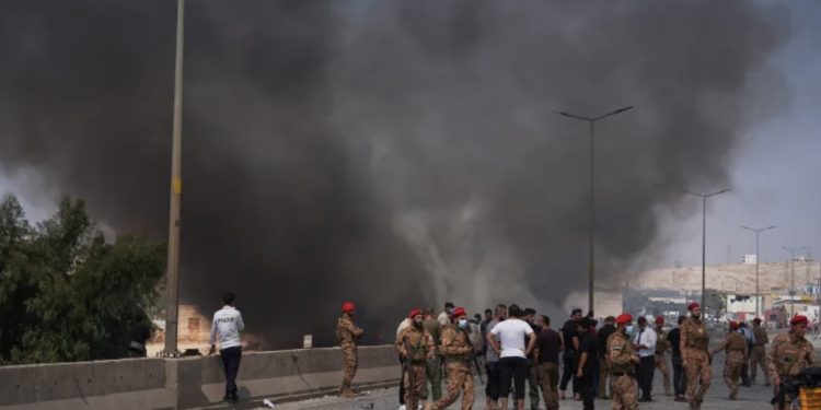 Suriyada silah-sursat anbarında partlayış: 14 ölü, 11 yaralı – FOTO