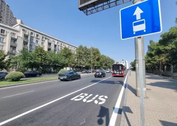 Bakıda iki küçədə avtobuslar üçün xüsusi zolaq yaradılır
