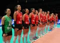 Qadın voleybolçularımız Avropa çempionatında 1/8 finalda uduzub