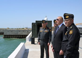 Prezident İlham Əliyev və birinci xanım Hərbi Dəniz Qüvvələrində olublar – FOTO