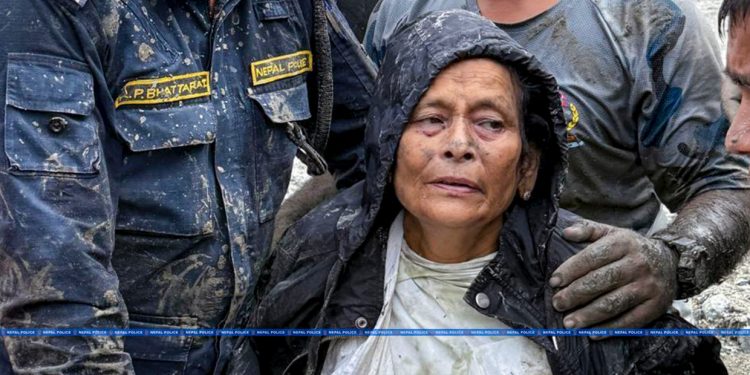 Nepalda öldüyü düşünülən qadın 10 gün sonra sağ tapıldı